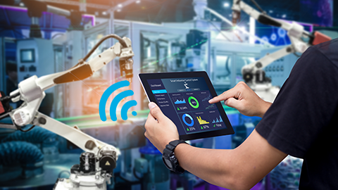 Improved efficiency of industrial processes through the use of private 5G networks
