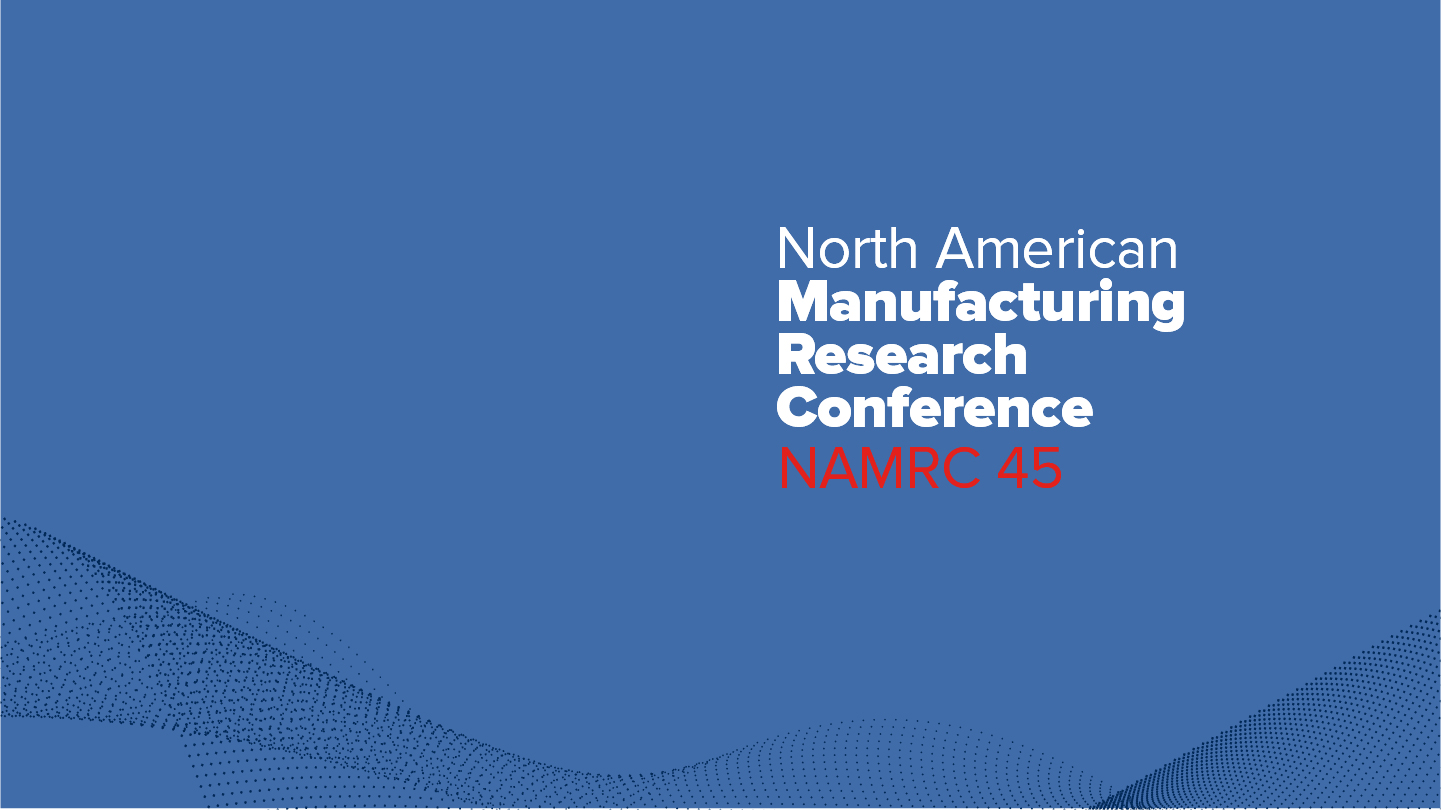Plethora IIoT, present at the prestigious North American Manufacturing Research Conference