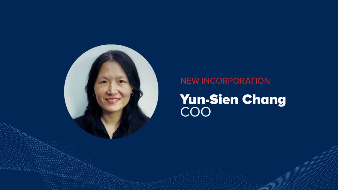 Aingura IIoT welcomes Yun-Sien Chang as COO